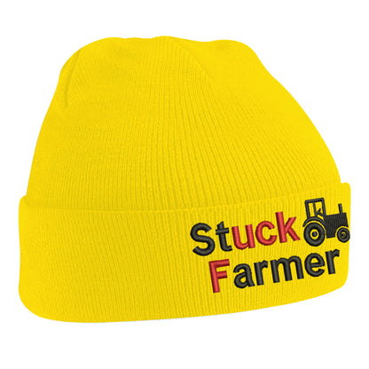 Stuck Farmer Keir Starmer Beanie Hat