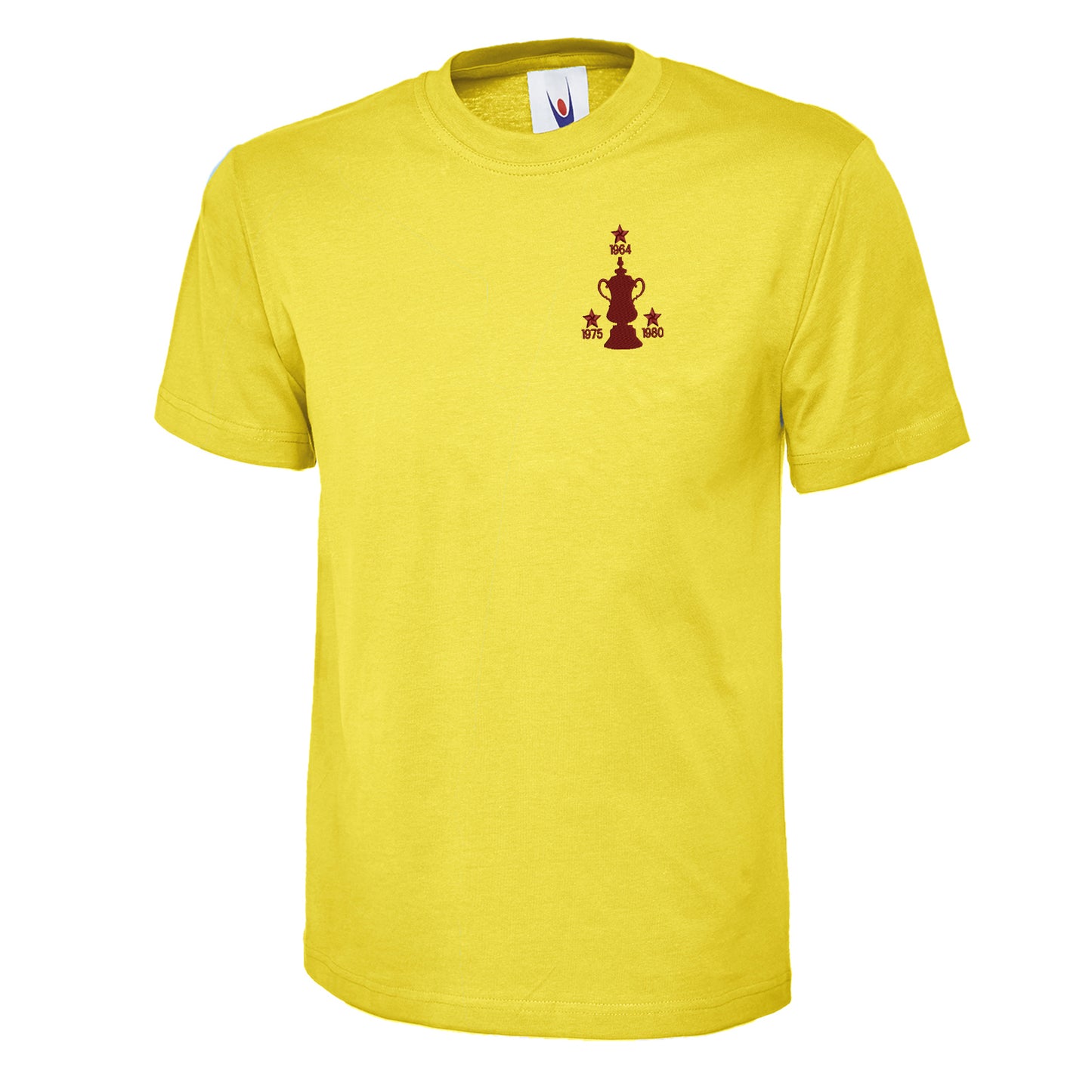 Retro West Ham Three Time Cup Winners Embroidered Children's T-Shirt