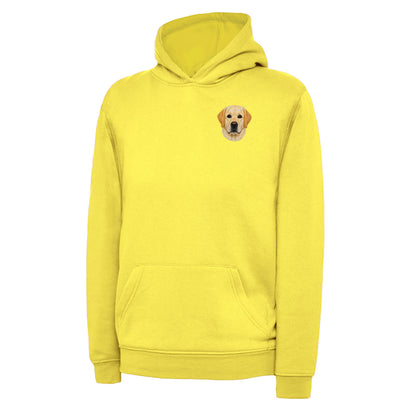 Children's Labrador Dog Face Hoodie