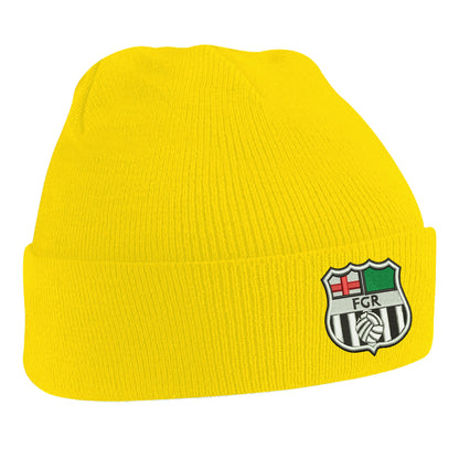 Retro Forest Green 1975 Embroidered Beanie Hat