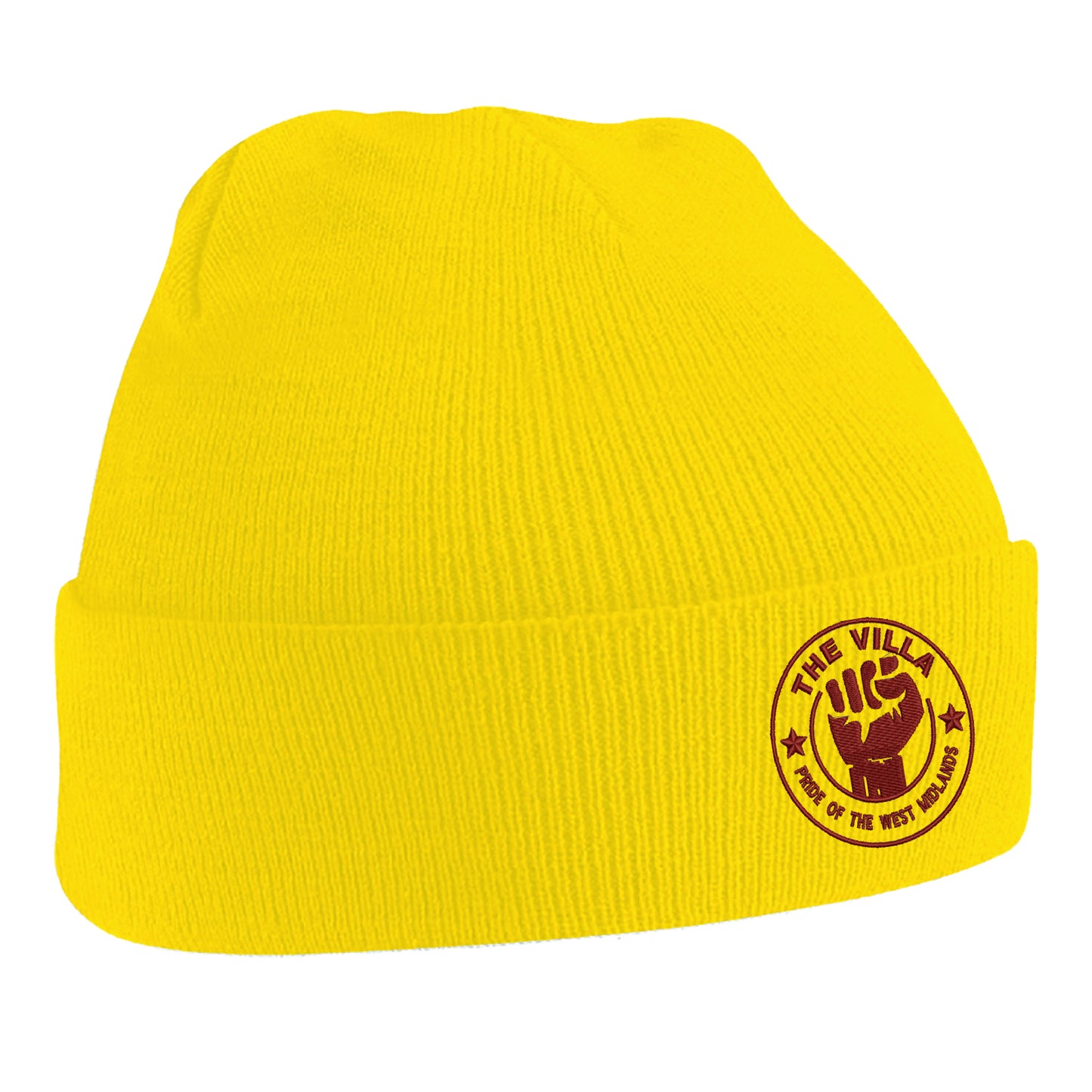 The Villa Pride of The West Midlands Embroidered Beanie Hat