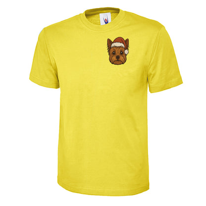 Childs Yorkshire Terrier Christmas Shirt 