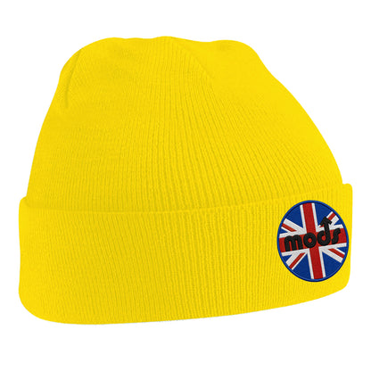 Mods Union Jack Beanie Hat 