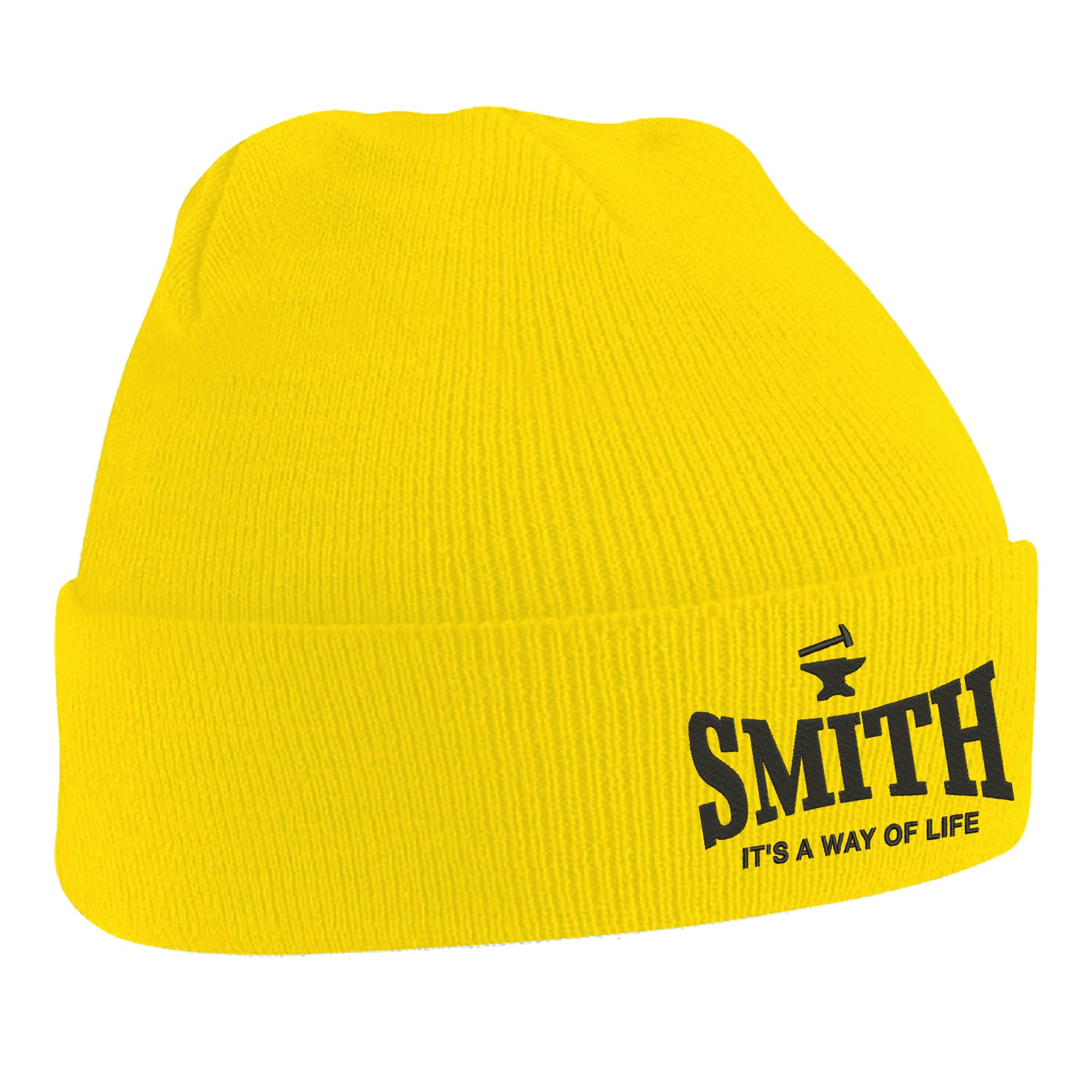 Smith Embroidered Beanie Hat
