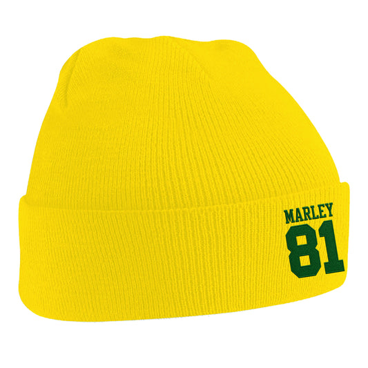 Bob Marley Football Beanie Hat 