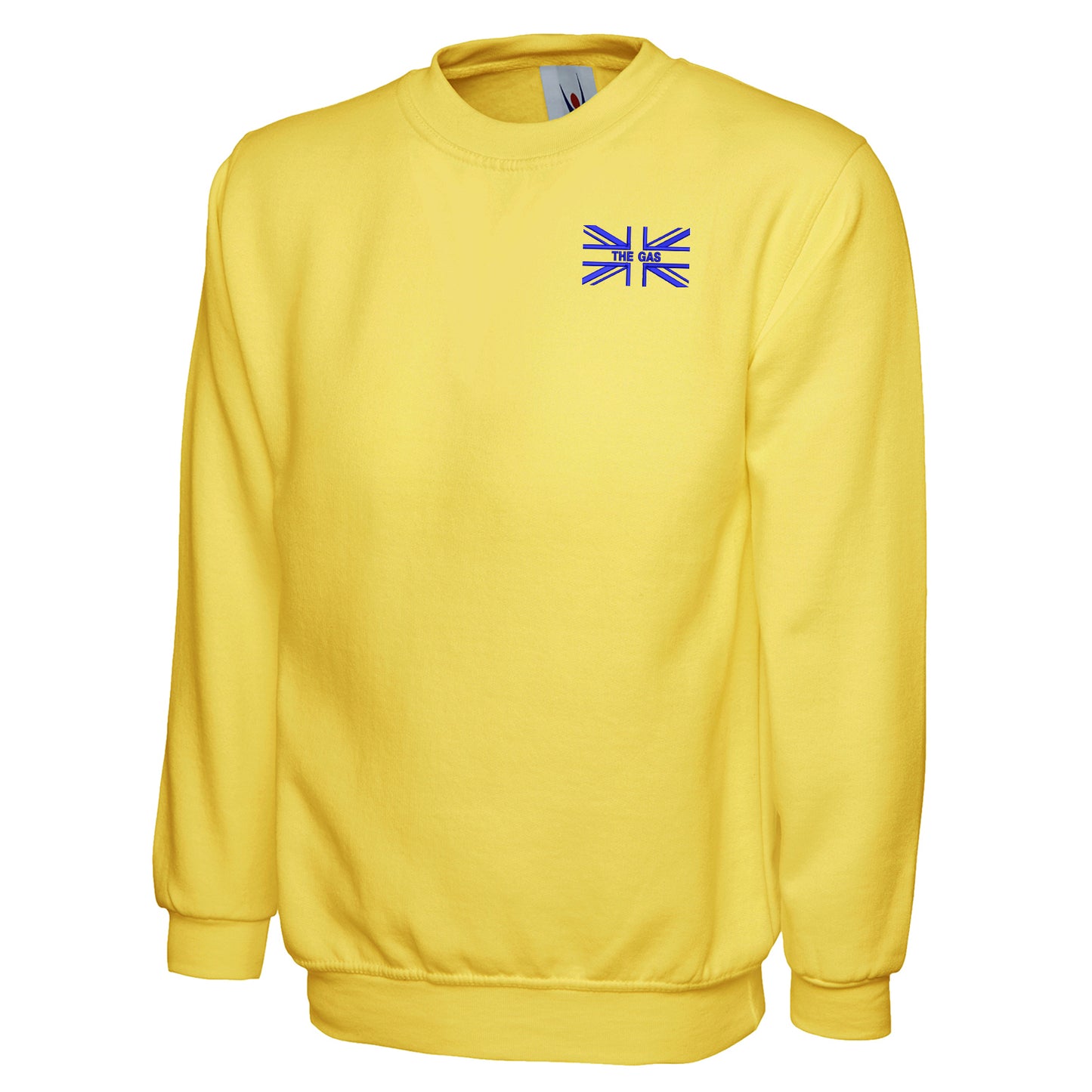 The Gas Union Jack Embroidered Classic Sweatshirt