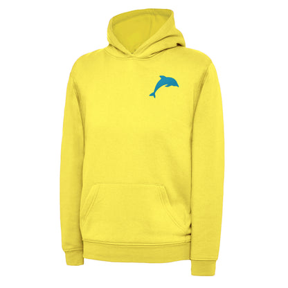 Dolphin Embroidered Children's Hoodie