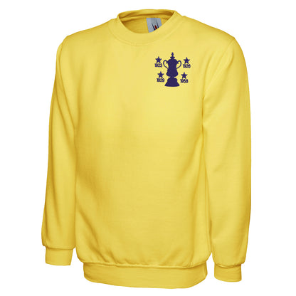Retro Bolton Four Time Cup Winners Classic Sweatshirt