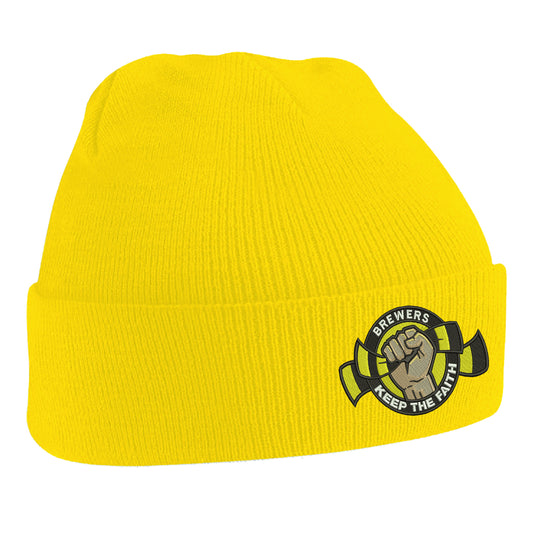 Milwaukee Brewers Embroidered Beanie Hat