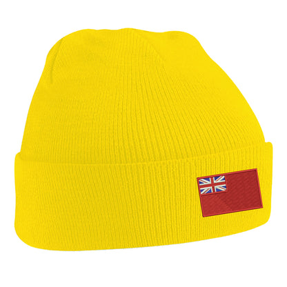 Red Ensign Embroidered Beanie Hat