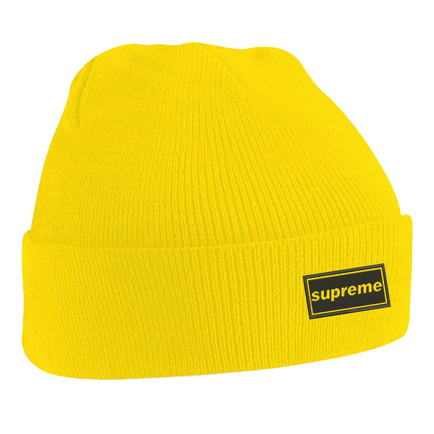 Supreme Embroidered Beanie Hat