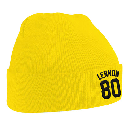 John Lennon Football Beanie Hat