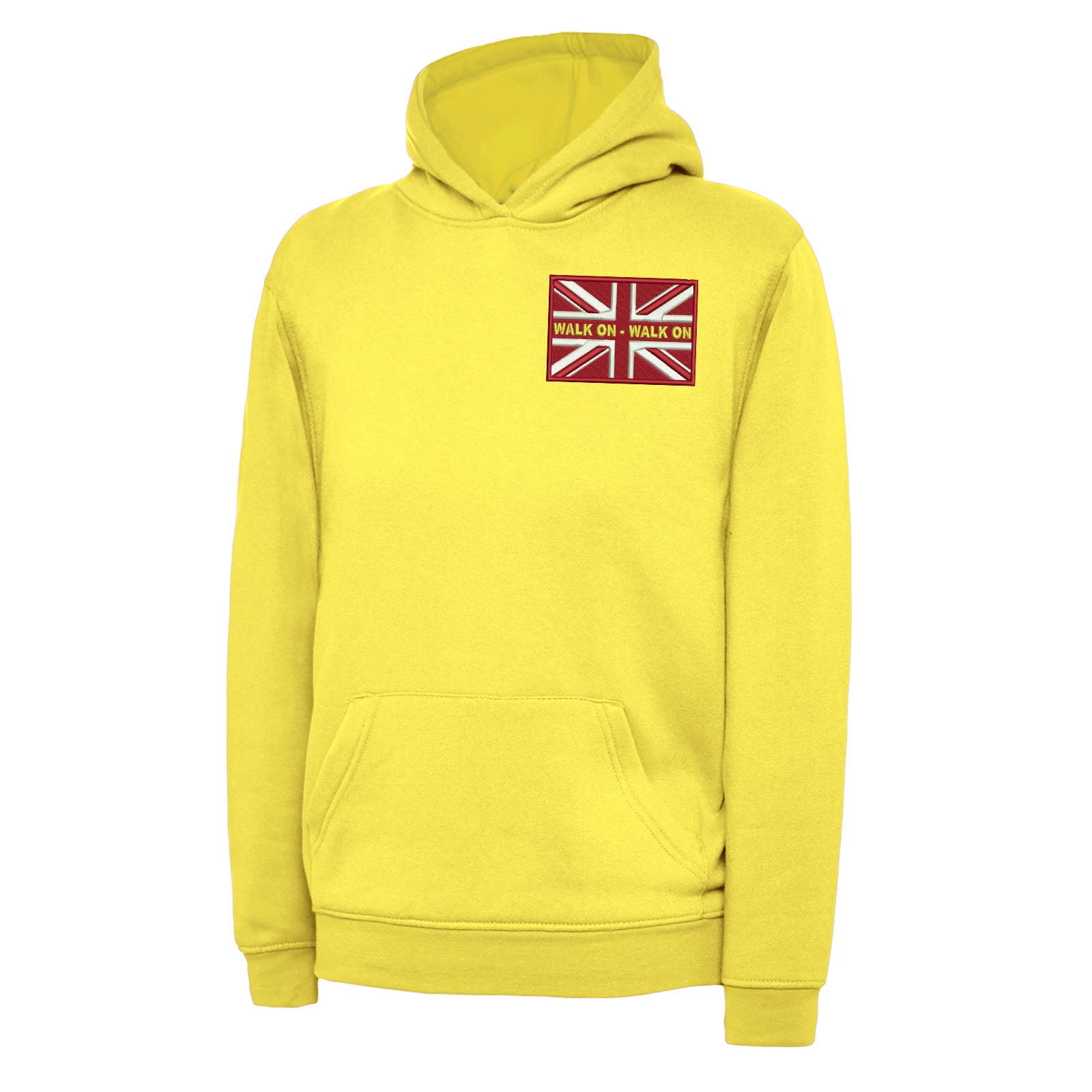 Walk On Walk On Coloured Union Jack Hoodie