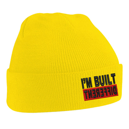 Hits Different Embroidered Beanie Hat