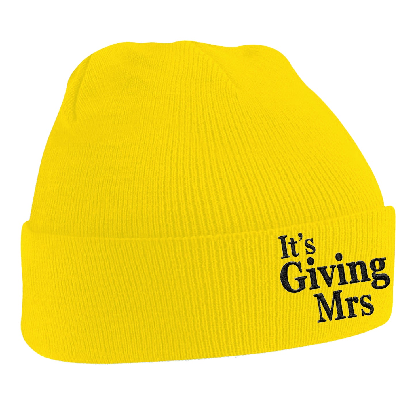 It's Giving Mrs Beanie Hat