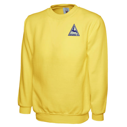Retro Hartlepool Embroidered Classic Sweatshirt