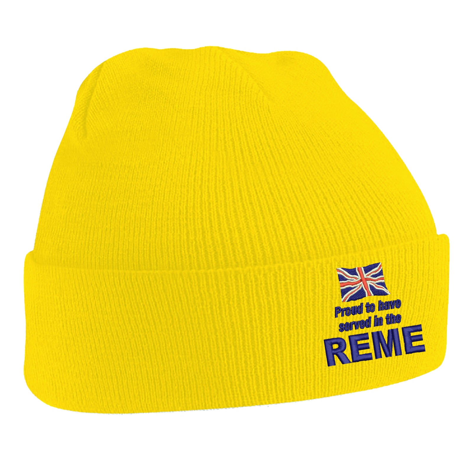 Proud to Have Served in The REME Beanie Hat