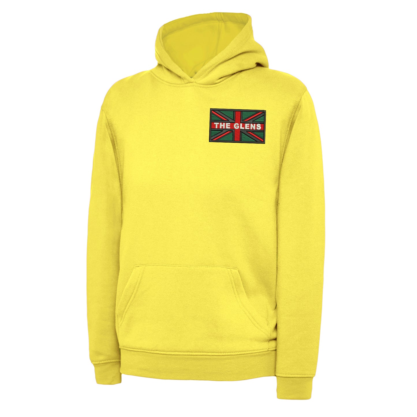 The Glens Coloured Union Jack Hoodie