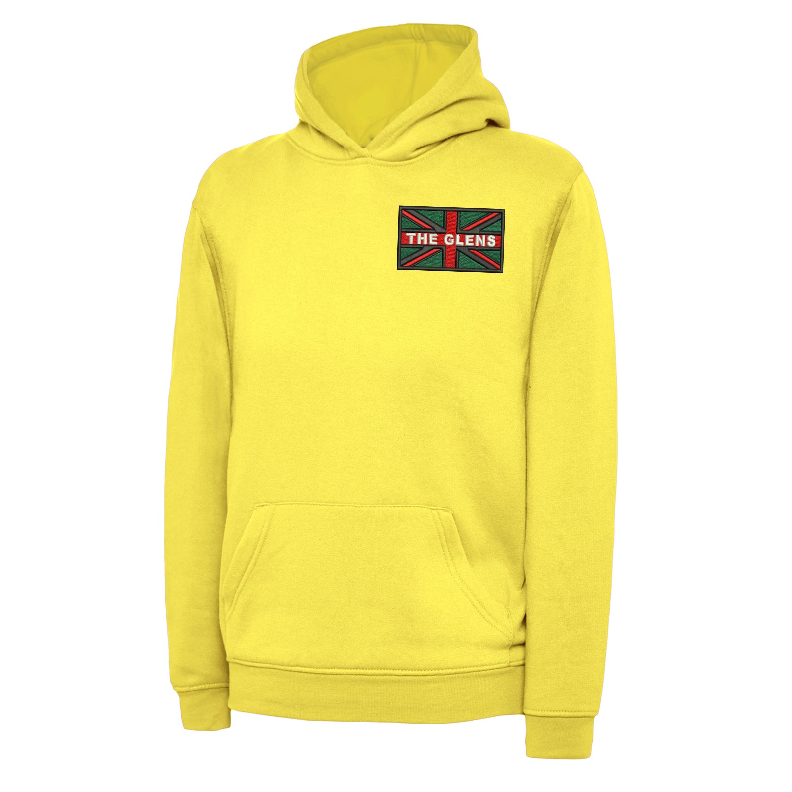The Glens Coloured Union Jack Hoodie