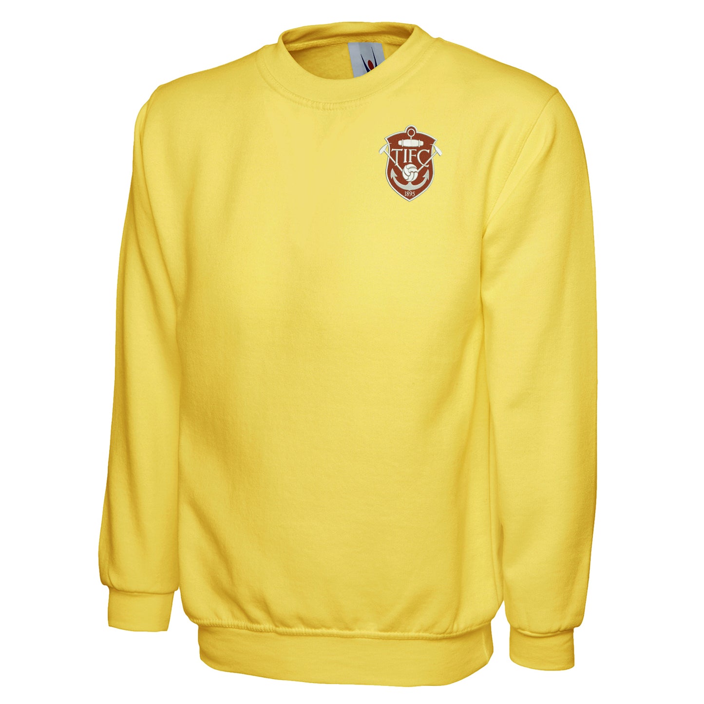 Retro Thames Ironworks FC Embroidered Classic Sweatshirt