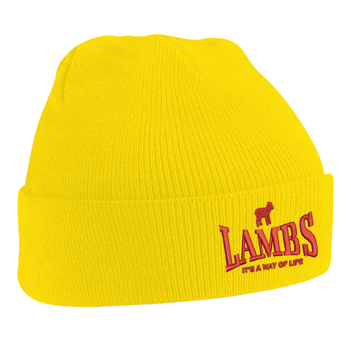 Lambs It's a Way of Life Beanie Hat