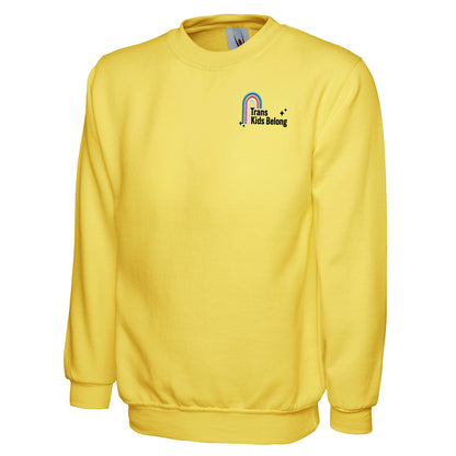 Trans Kids Belong Sweatshirt