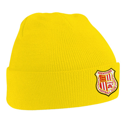 Classic Brentford Football Beanie Hat