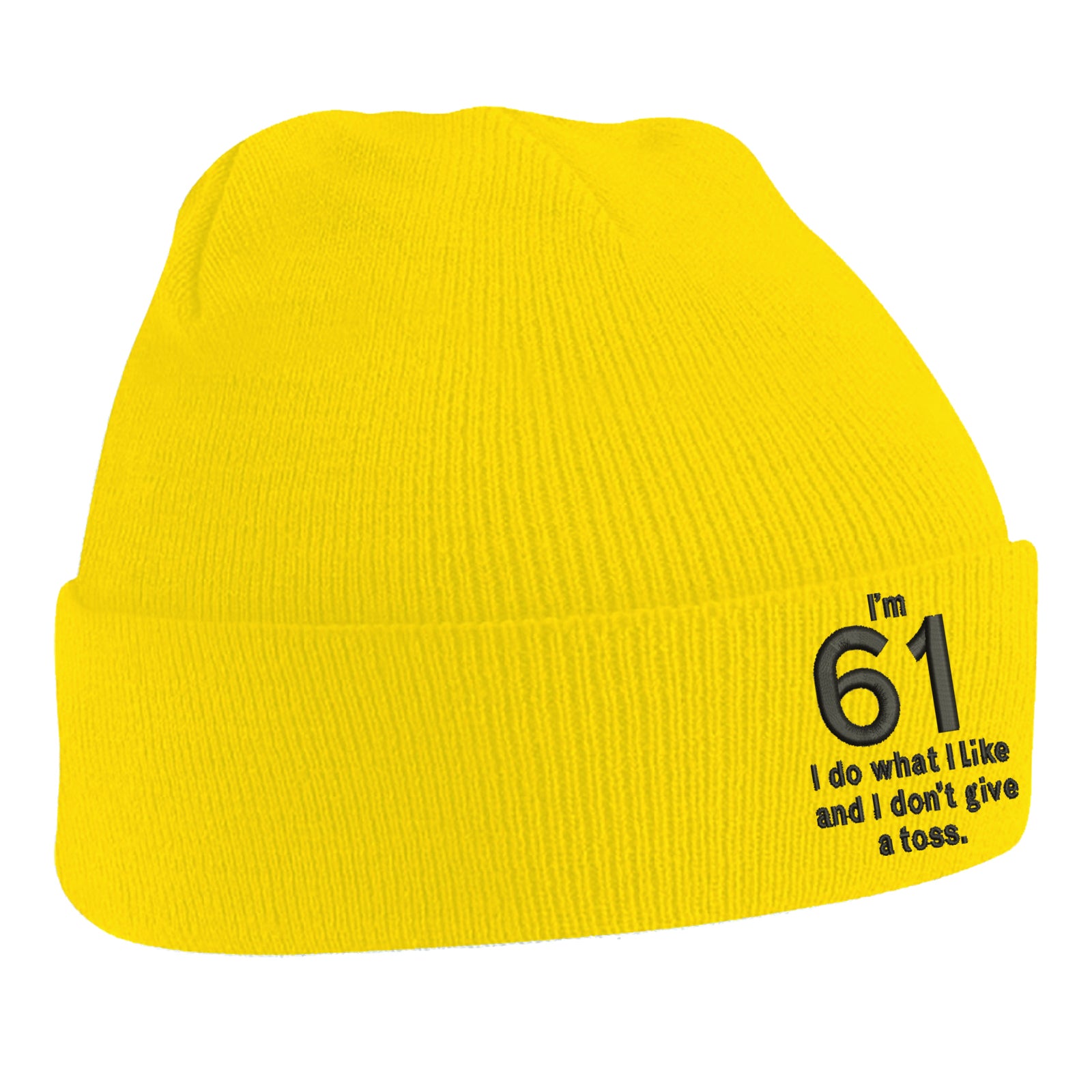 61st Birthday Beanie Hat
