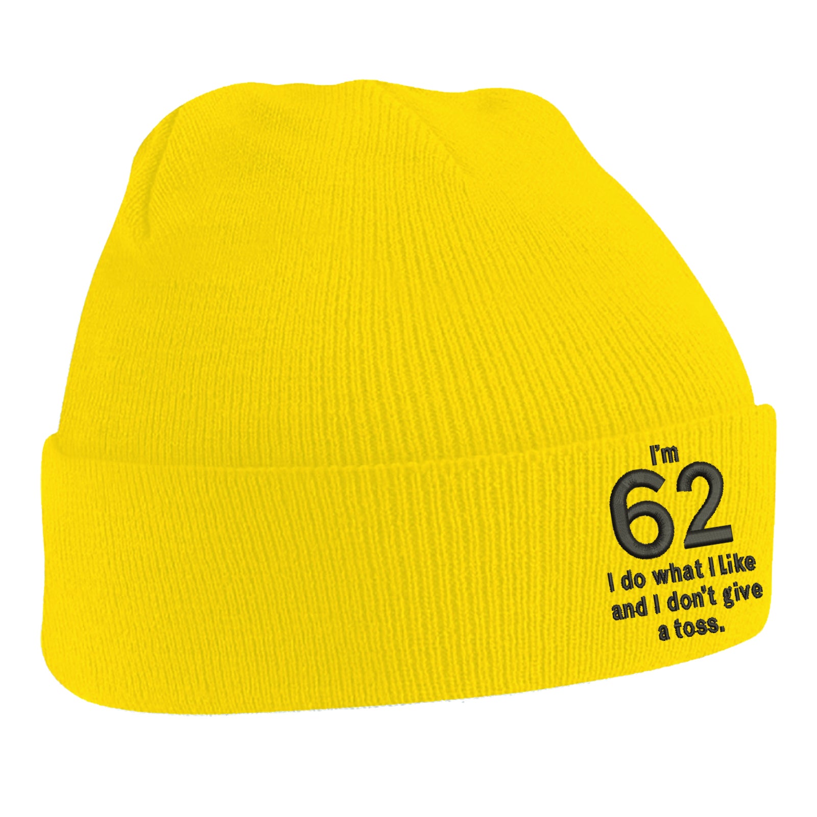 62nd Birthday Beanie Hat