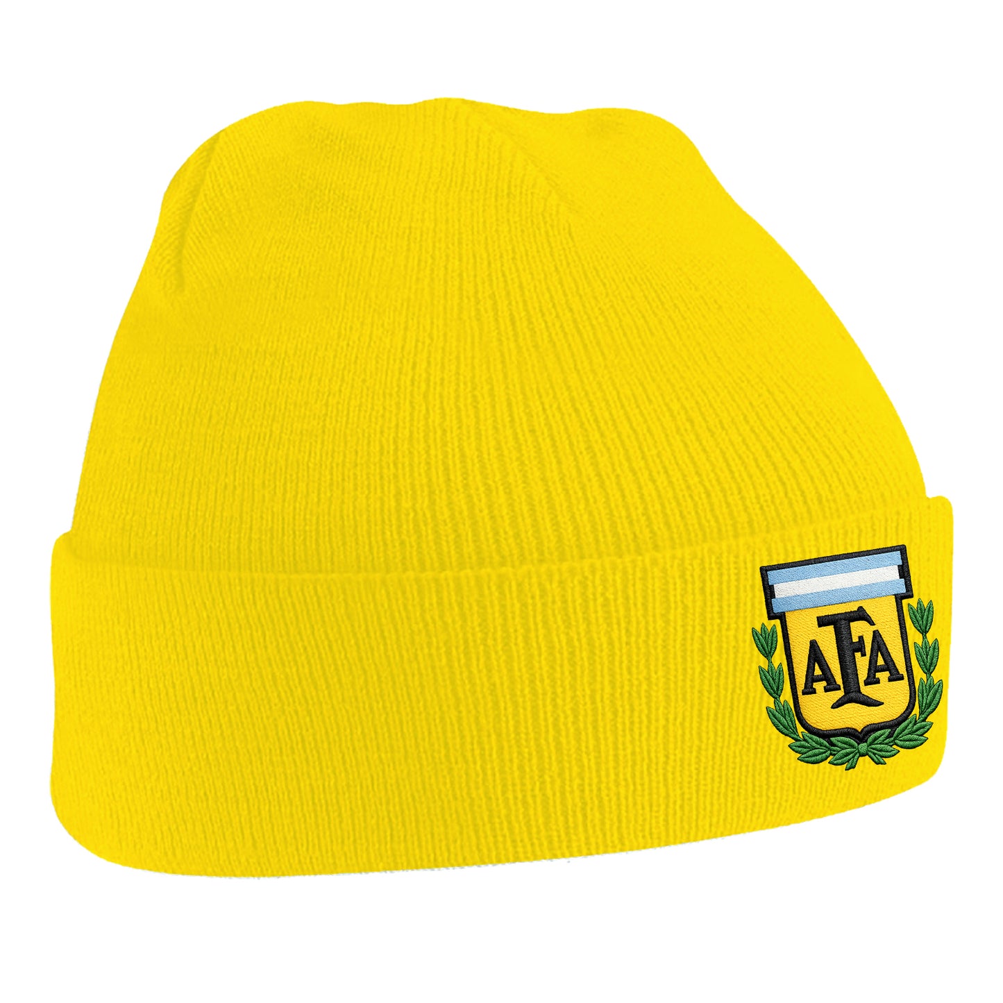 Old School Argentina Football Beanie Hat