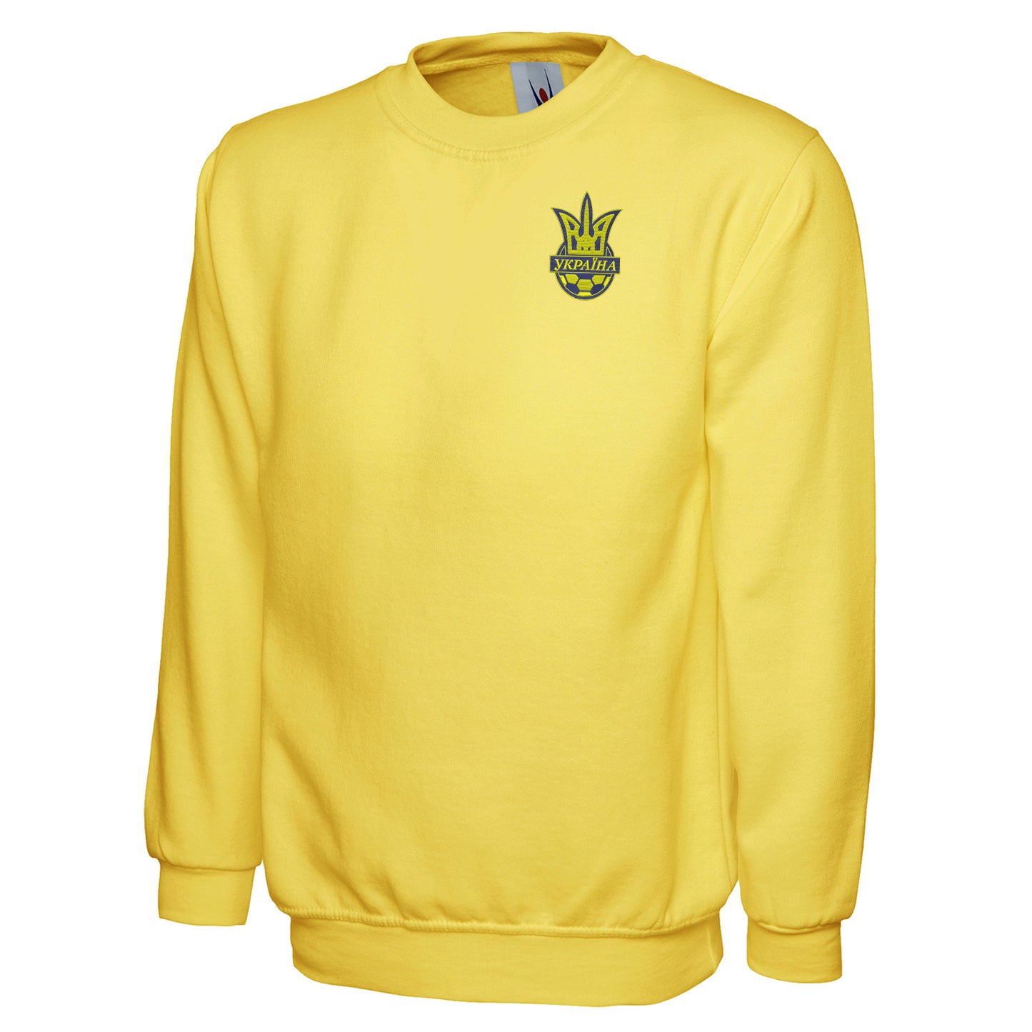 Old School Ukraine National Football Sweatshirt 