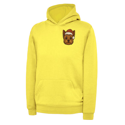 Children's Yorkshire Terrier Christmas Hoodie