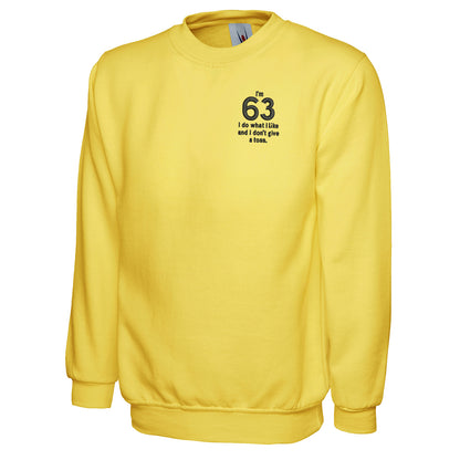 63rd Birthday Sweatshirt