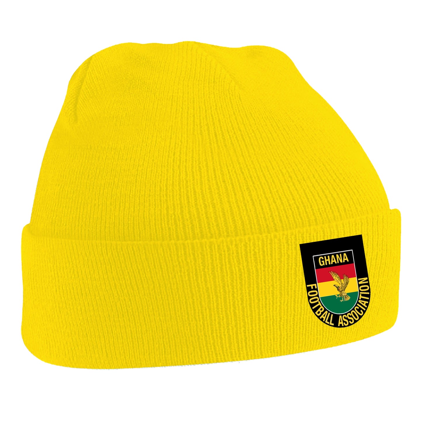 Retro Ghana 1966 Embroidered Beanie Hat