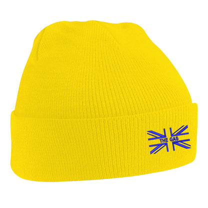 The Gas Union Jack Embroidered Beanie Hat