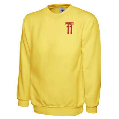 Souness 11 Embroidered Classic Sweatshirt