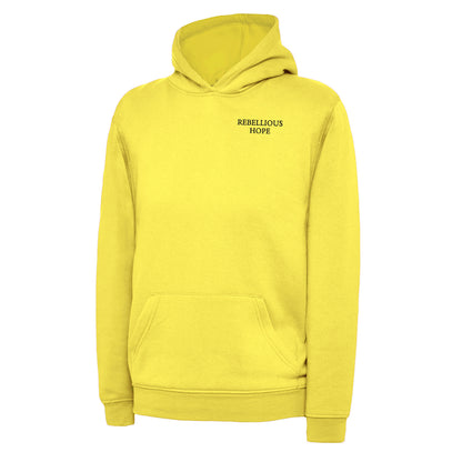 Rebellious Hope Embroidered Children's Hoodie