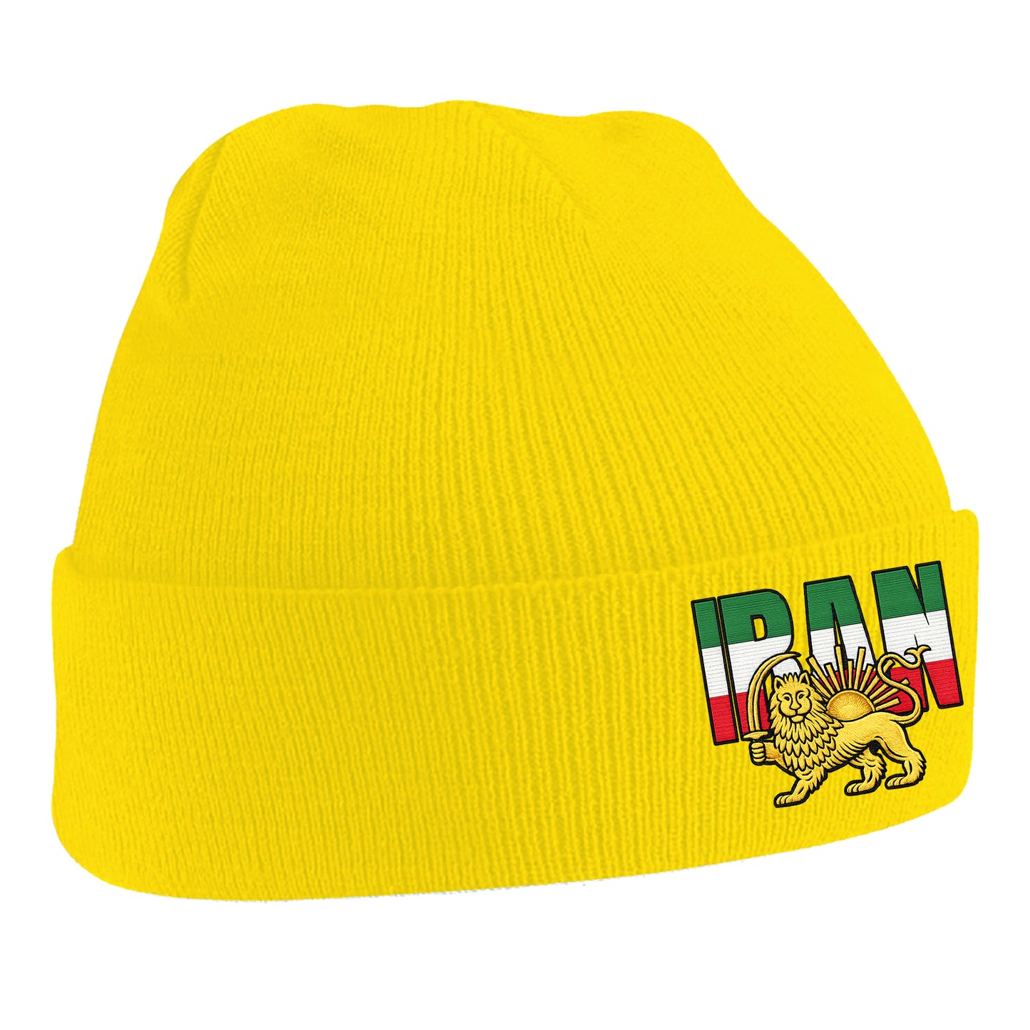 Iran Flag Beanie Hat