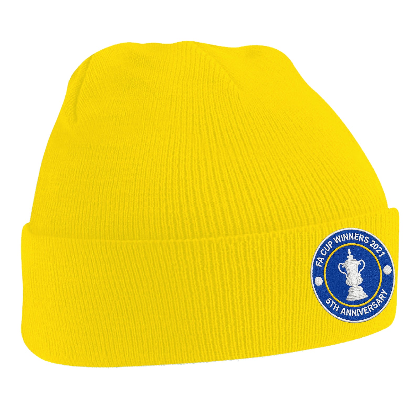 Vintage Leicester City Football Beanie Hat