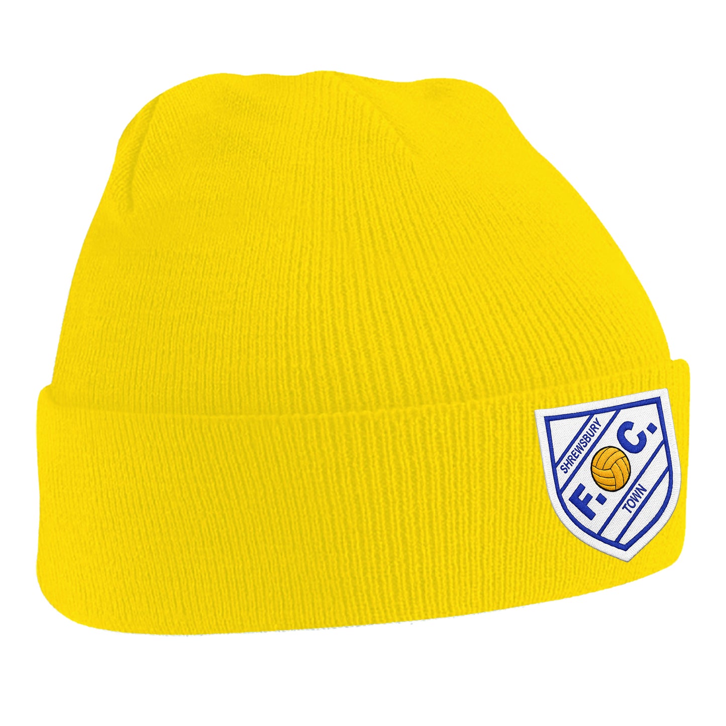 Old School Shrewsbury Town Football Beanie Hat 