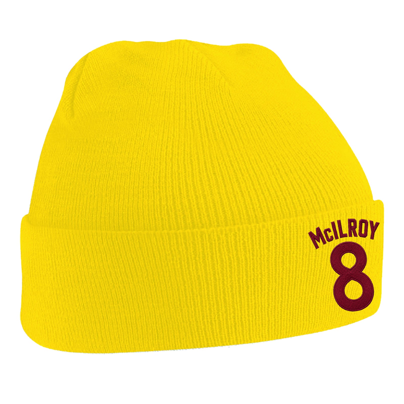 Jimmy McIlroy Burnley Football Beanie Hat 