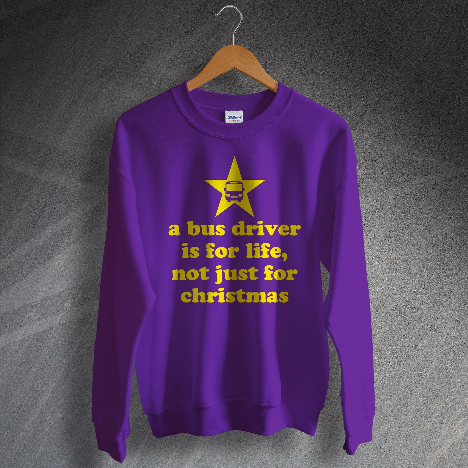 A Bus Driver is for Life Not Just for Christmas Jumper