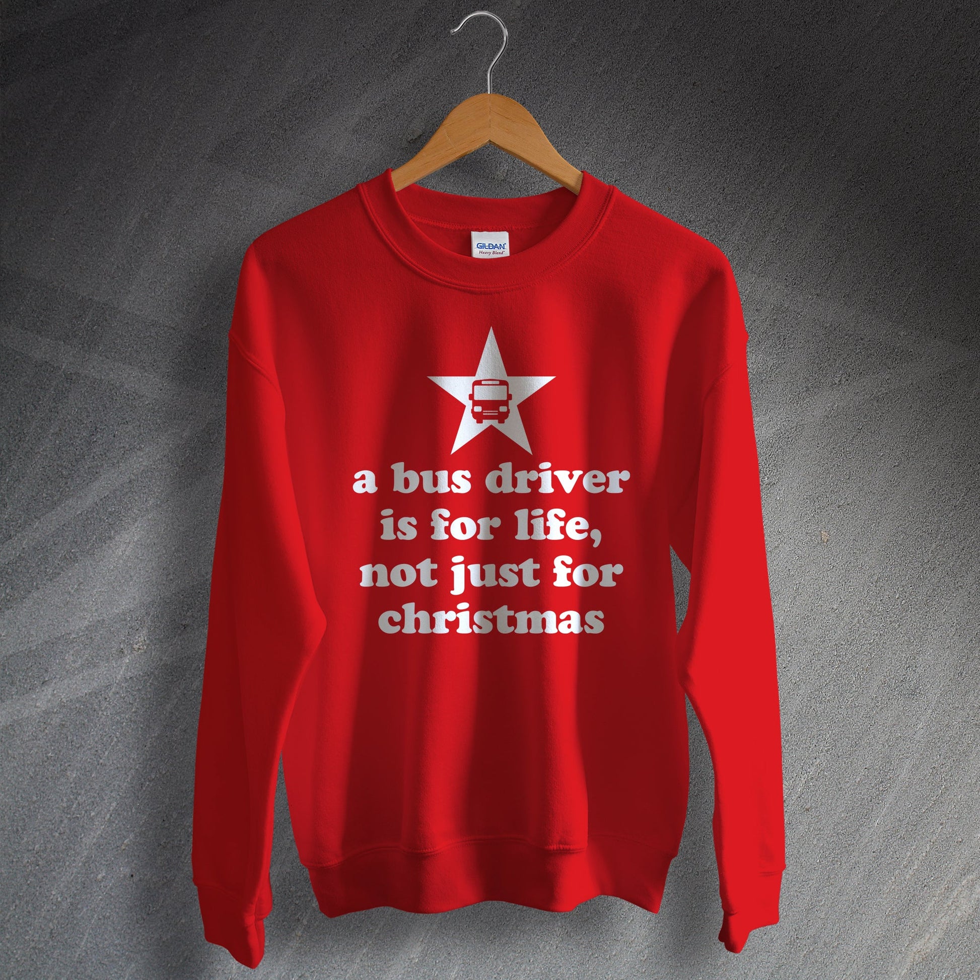 A Bus Driver is for Life Not Just for Christmas Jumper