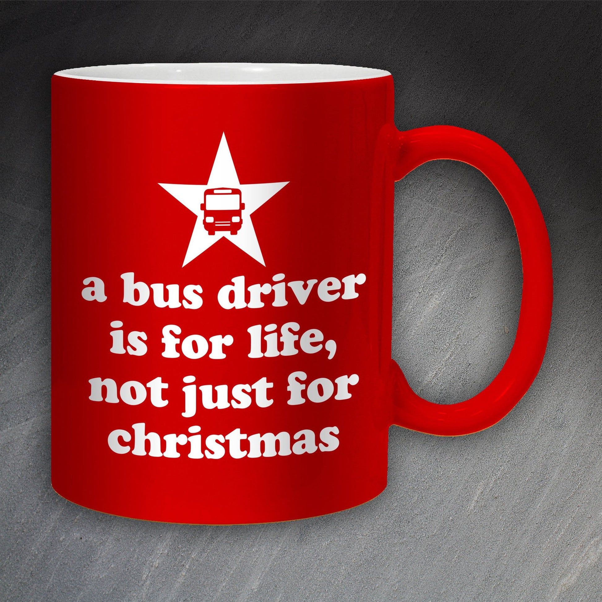 A Bus Driver is for Life Mug