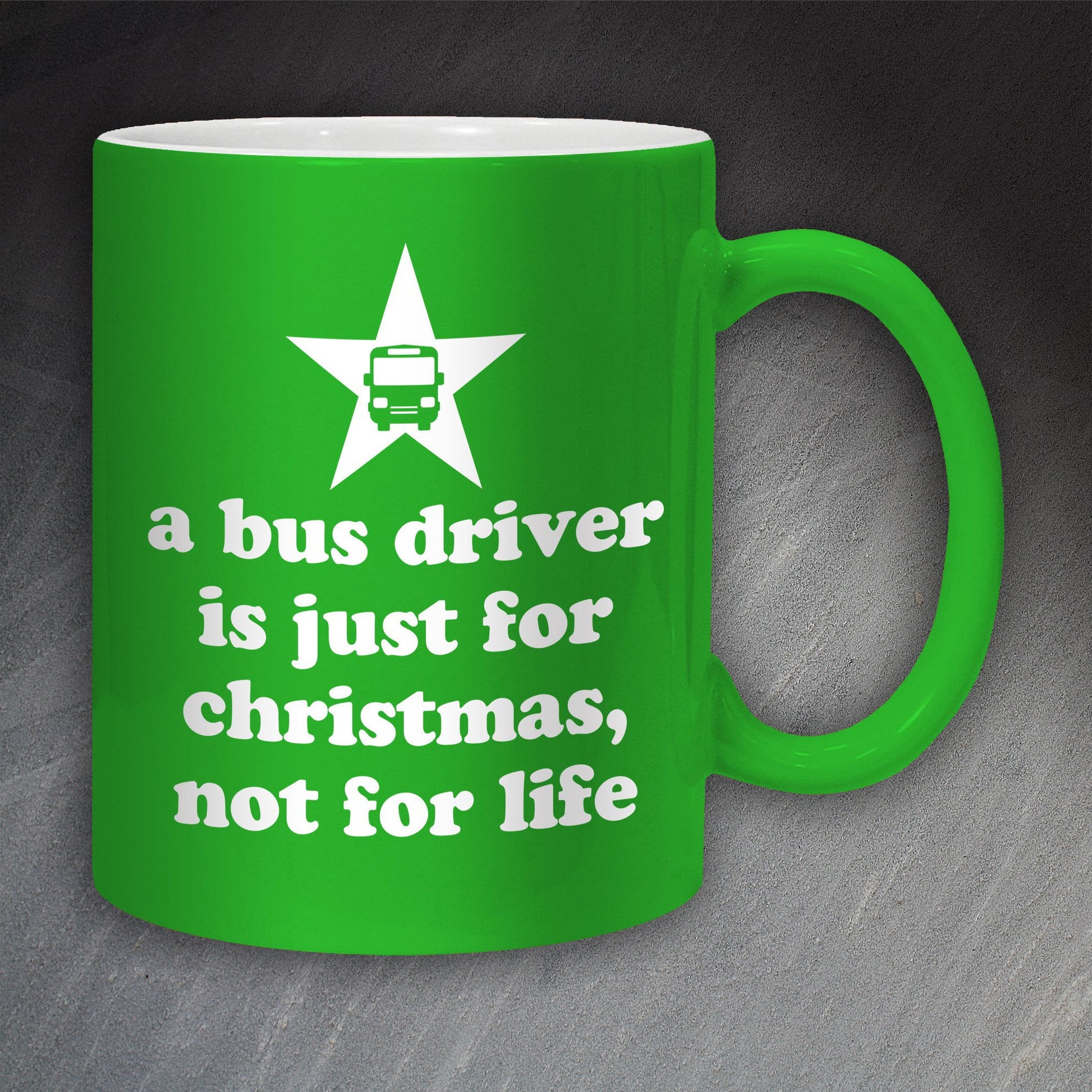 A Bus Driver is Just for Christmas Mug