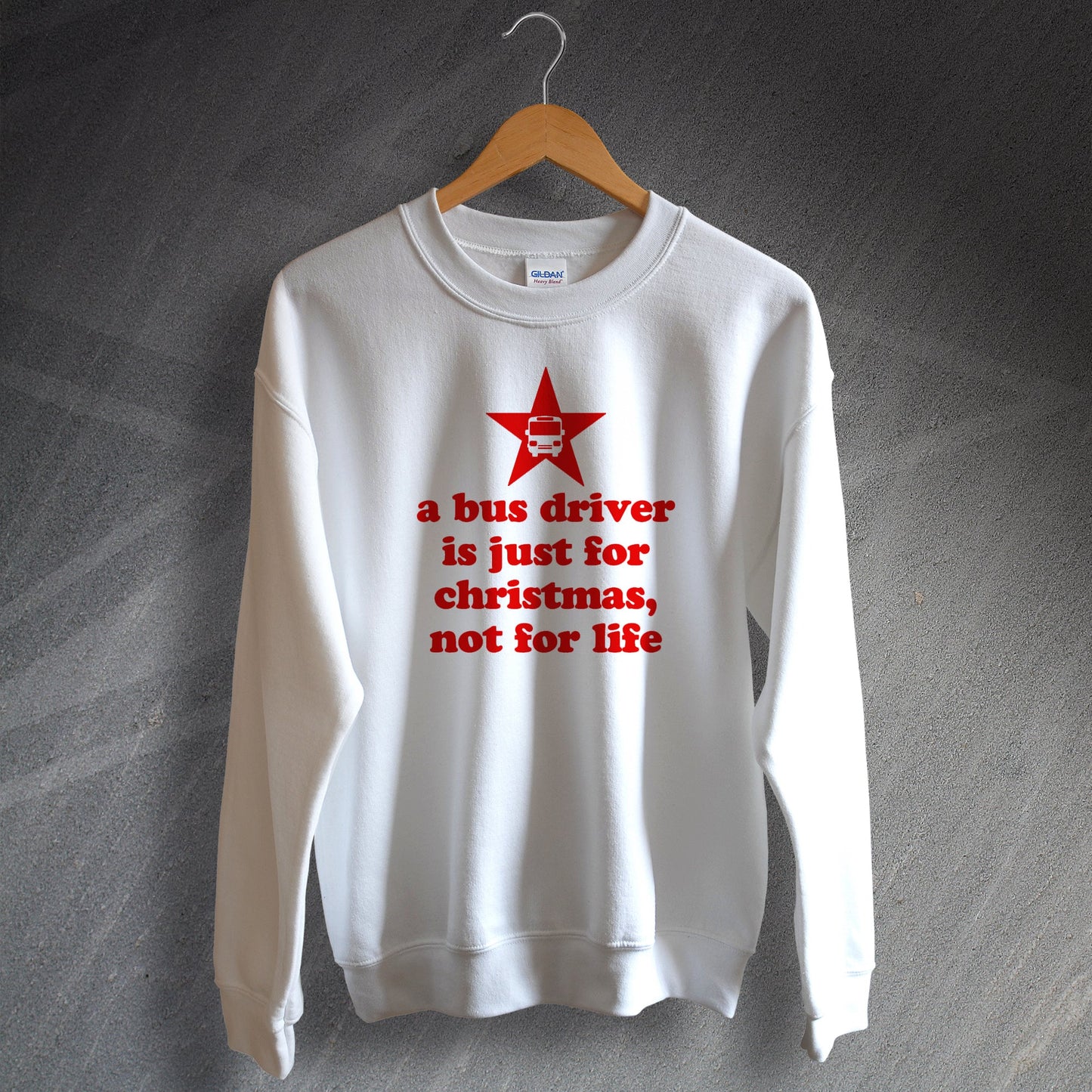 A Bus Driver is Just for Christmas Jumper