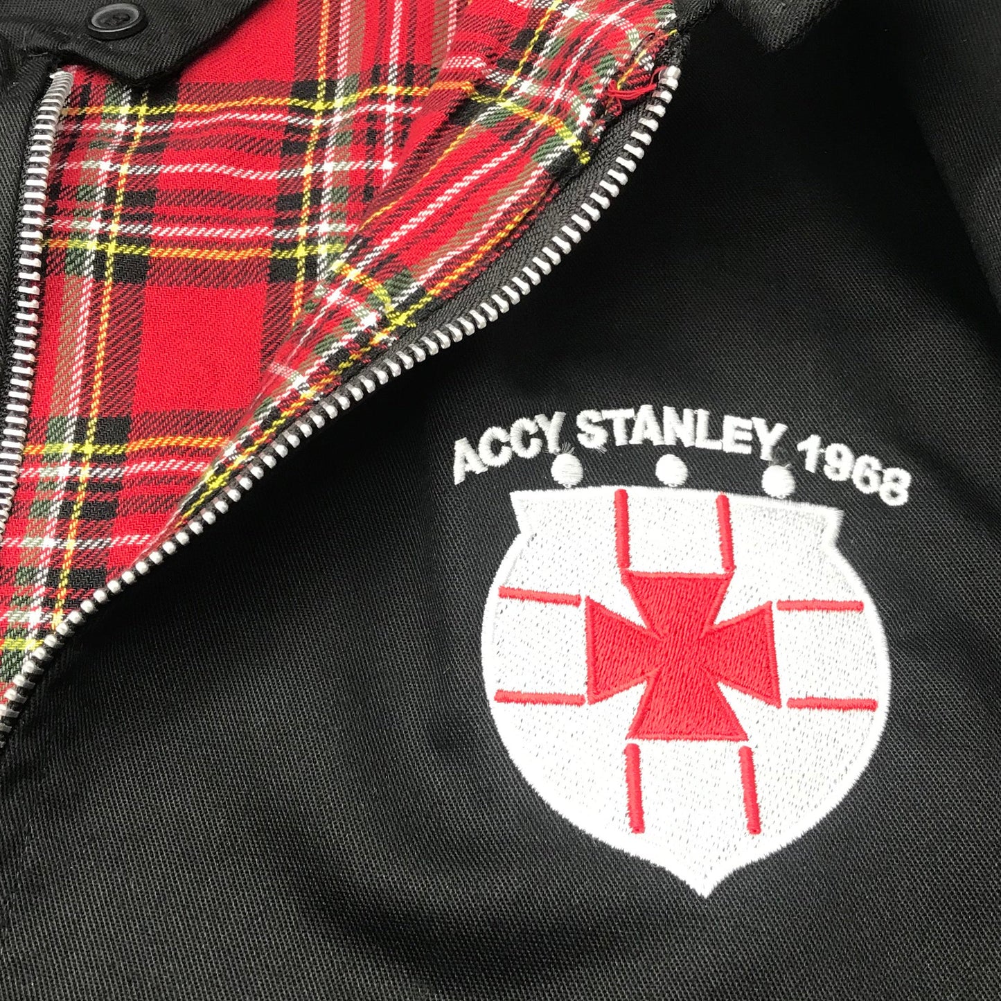 Retro Accrington Stanley Harrington Jacket