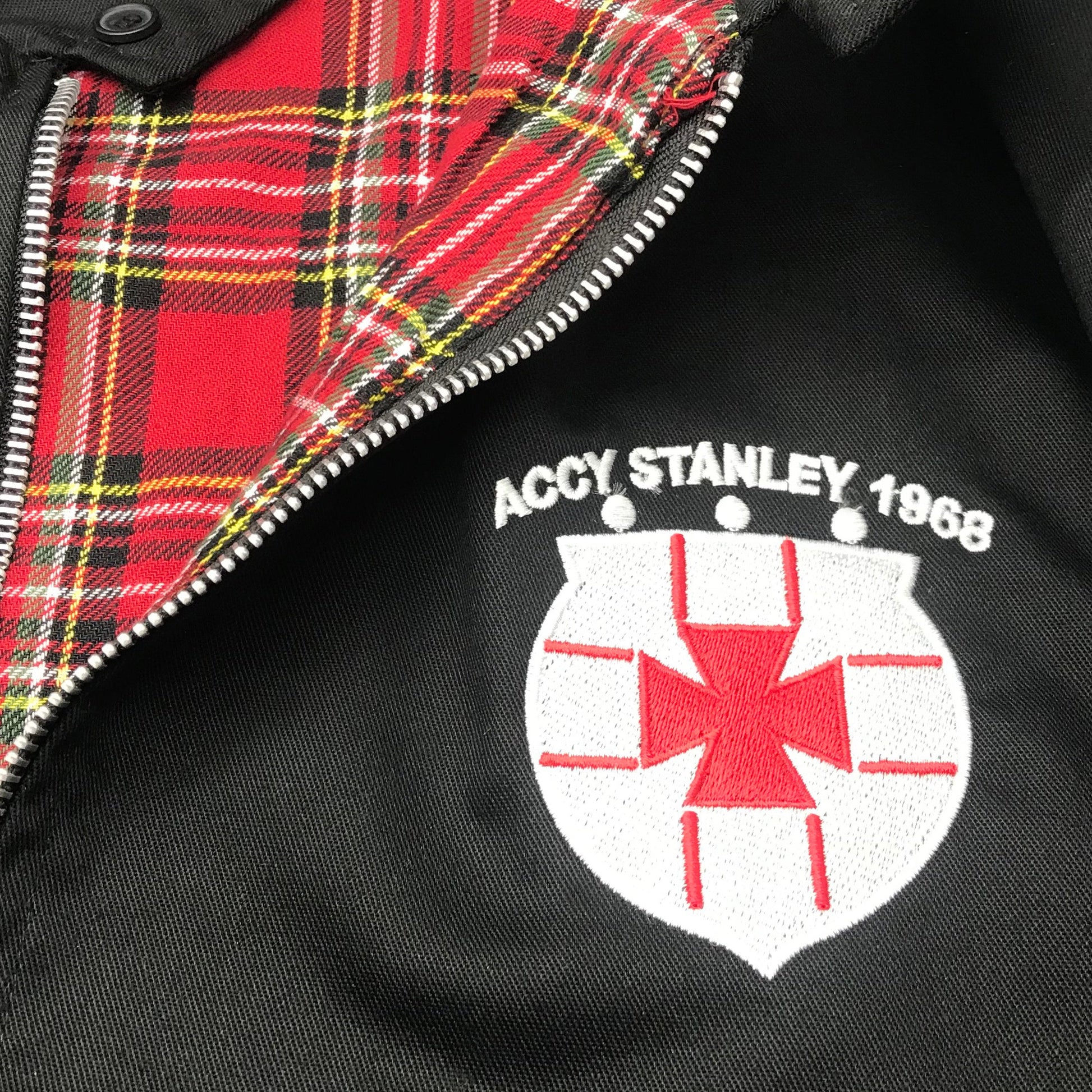 Retro Accrington Stanley Harrington Jacket