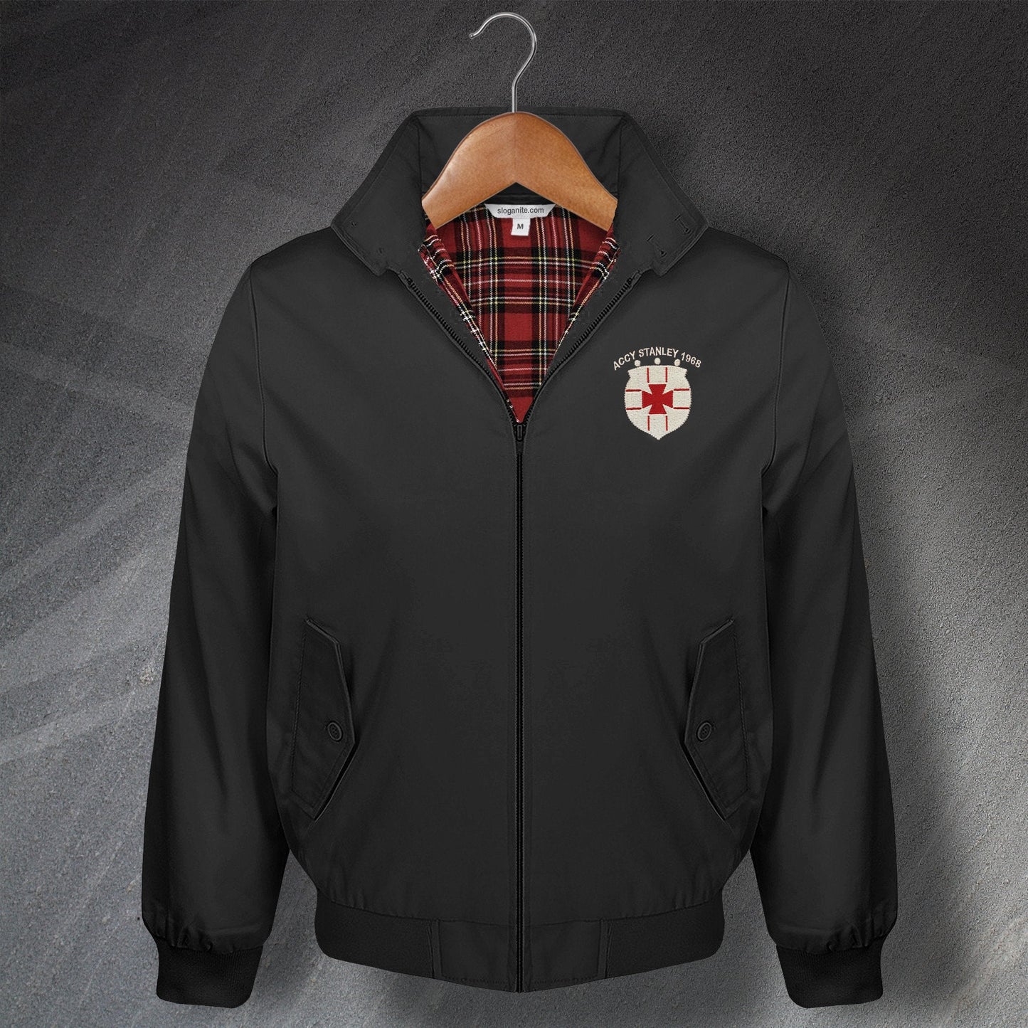Retro Accrington Stanley Harrington Jacket