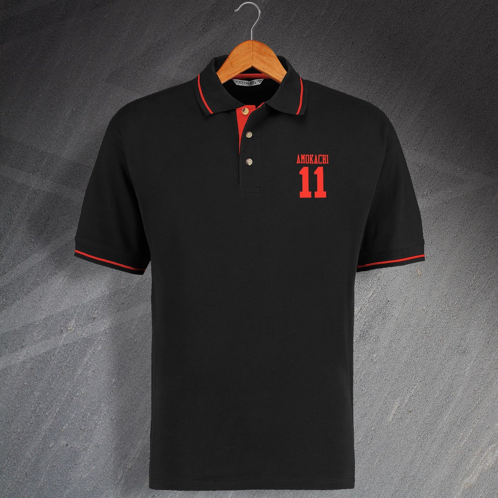 Daniel Amokachi Football Polo Shirt